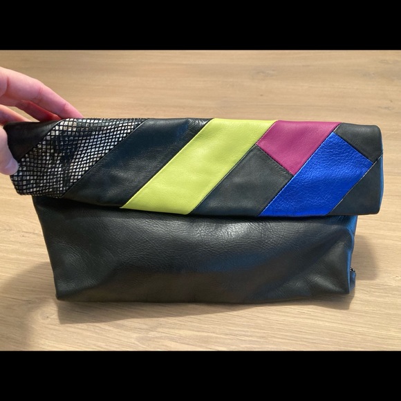 BCBGMaxAzria Multi-colored Clutch - Picture 1 of 14